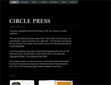 Tablet Screenshot of circlepress.com